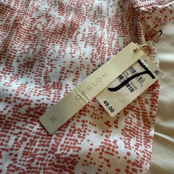 Caslon‎ Red and White Patterned Blouse - Picture 13 of 16